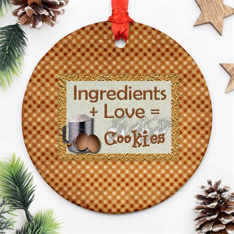 Cookies Ornament By Lisa Minor Back