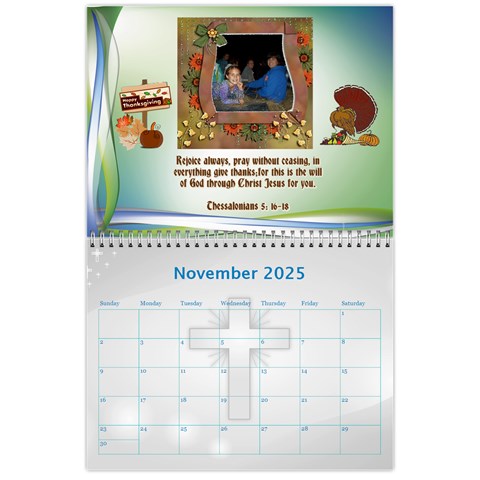 Bible Quotes Calendar, 2025 By Joy Johns Nov 2025