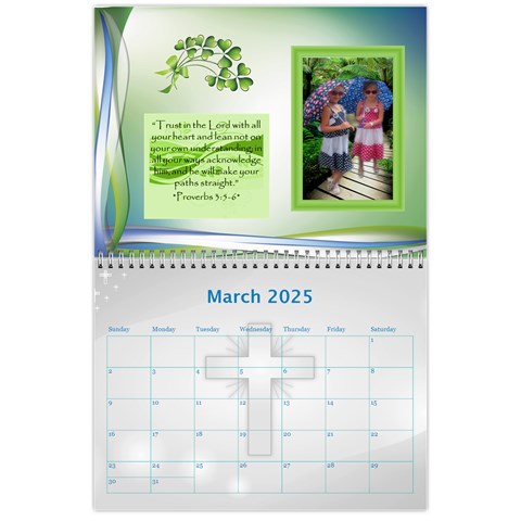 Bible Quotes Calendar, 2025 By Joy Johns Mar 2025