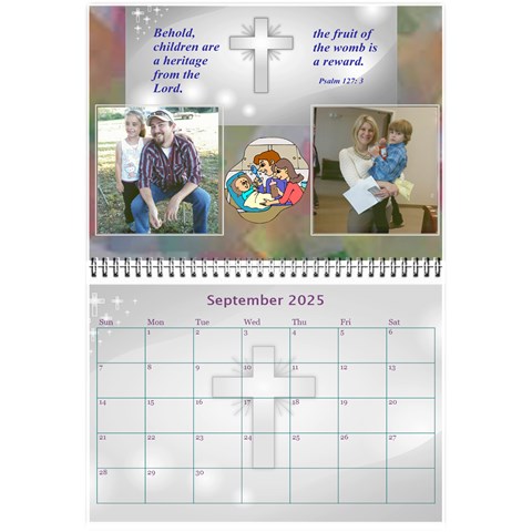 Childrens Bible Verse Mini Calendar By Joy Johns Sep 2025