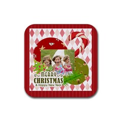 xmas - Rubber Coaster (Square)