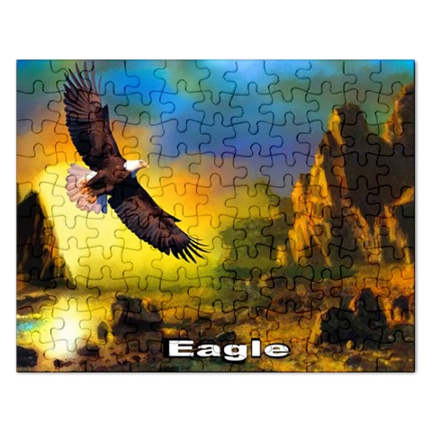 Eagle Puzzle 2015 By Pamela Sue Goforth Front