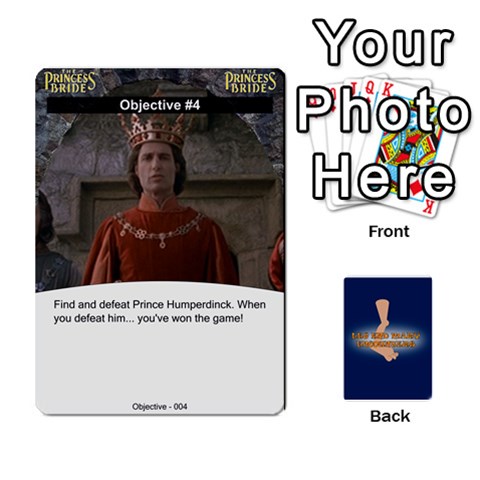 Princess Bride Deck 1 By Felbrigg Herriot Front - Spade5