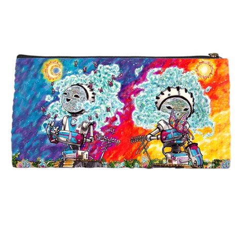 Sunrisesunset Pencilcase By Pascale Lamoureux Back