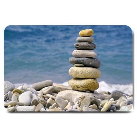 Stacking Stones Zen Balance Formated Template  For Doormat Matching Set  : Set Matching  Doormat Template s Product By Pamela Sue Goforth 30 x20  Door Mat