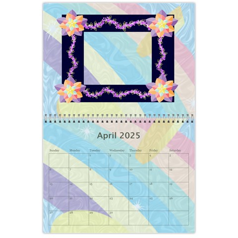 Pretty Pastels Calendar 2025 By Kim Blair Apr 2025