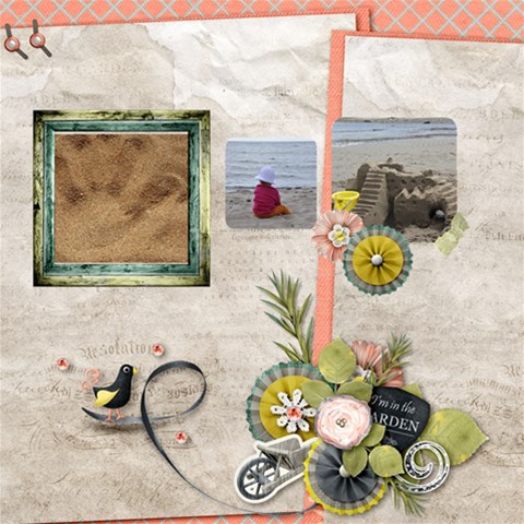 Atthebottom By Elfie 12 x12  Scrapbook Page - 1