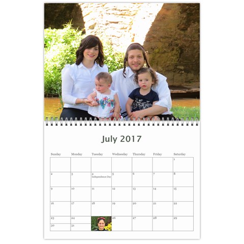 Mommy Calendar By Sara E  Goldberger Jul 2017