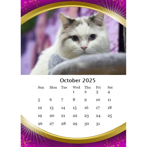 My Happy  Calendar By Deborah Oct 2025