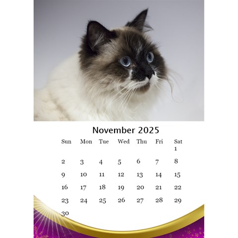 My Happy  Calendar By Deborah Nov 2025