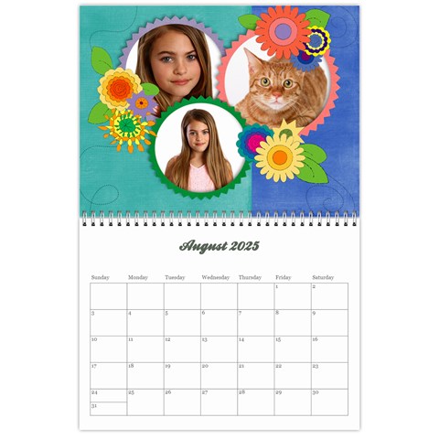 Calendar Aug 2024