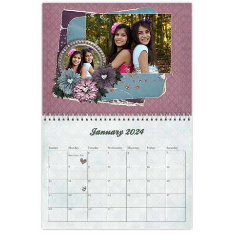 18 Month Calendar/family Jan 2025