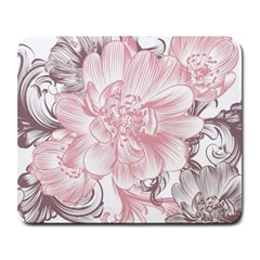 Flower Print Large Mousepad by jmcdesigns