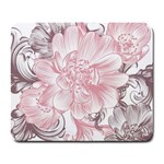 Flower Print Large Mousepad Front