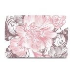 Flower Print Plate Mat 18 x12  Plate Mat