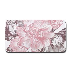 Flower Print Medium Bar Mat by jmcdesigns