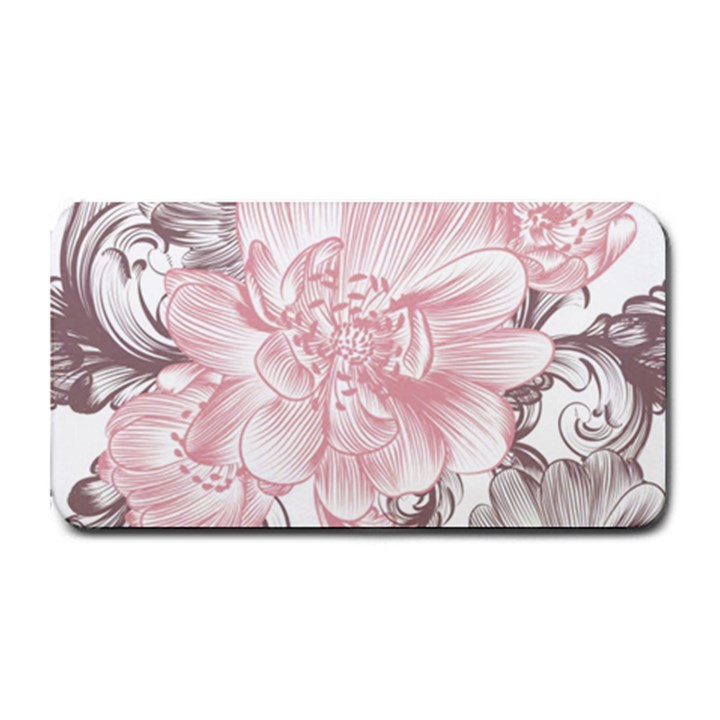 Flower Print Medium Bar Mat