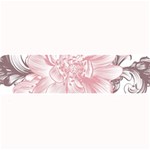 Flower Print Large Bar Mat 32 x8.5  Bar Mat