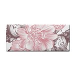 Flower Print Hand Towel Front