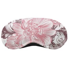 Flower Print Sleeping Mask by jmcdesigns