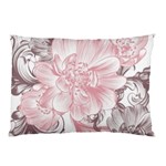 Flower Print Pillow Case (Two Sides) Back