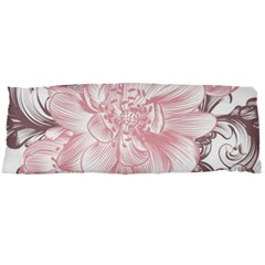 Flower Print Body Pillow Case Dakimakura (two Sides) by jmcdesigns