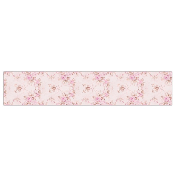 Small Flower Print Small Flano Scarf