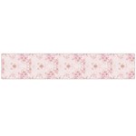 Small Flower Print Large Flano Scarf  Front