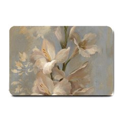 2 Flower Print Design Small Doormat by jmcdesigns