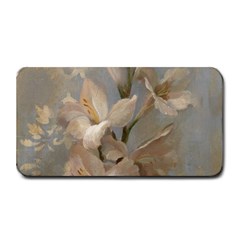 2 Flower Print Design Medium Bar Mat by jmcdesigns