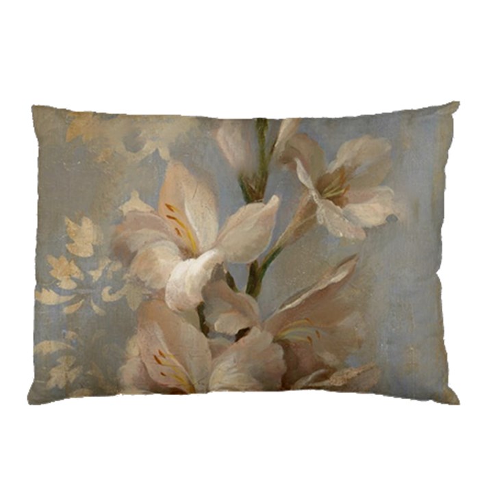 2 Flower Print Design Pillow Case