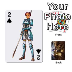 Radiant Dawn Playing Cards - Playing Cards 54 Designs (Rectangle)