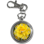 Yellow rose Key Chain Watch Front