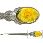 Yellow rose Letter Opener Front