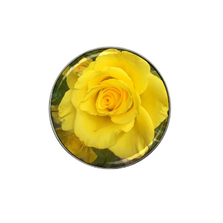 Yellow rose Hat Clip Ball Marker