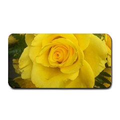 Yellow Rose Medium Bar Mat by glendatartist