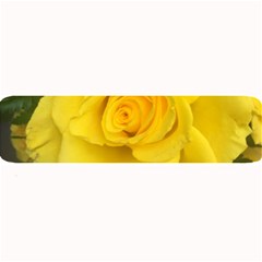 Yellow Rose Large Bar Mat by glendatartist