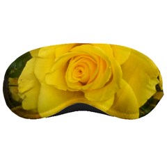 Yellow Rose Sleeping Mask by glendatartist