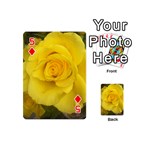 Yellow rose Playing Cards 54 (Mini) Front - Diamond5