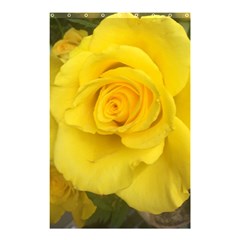 Yellow Rose Shower Curtain 48  X 72  (small) by glendatartist