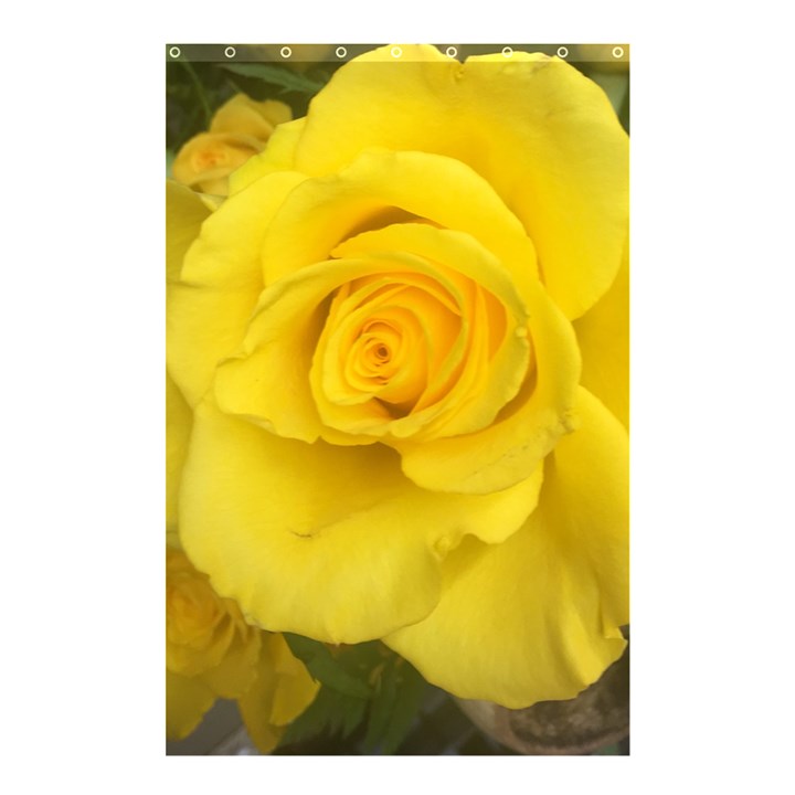 Yellow rose Shower Curtain 48  x 72  (Small)