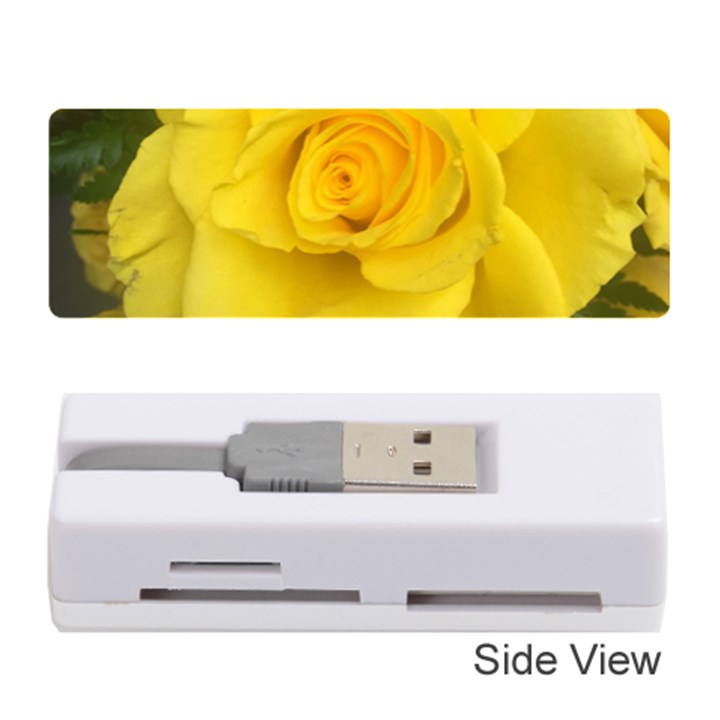 Yellow rose Memory Card Reader (Stick)