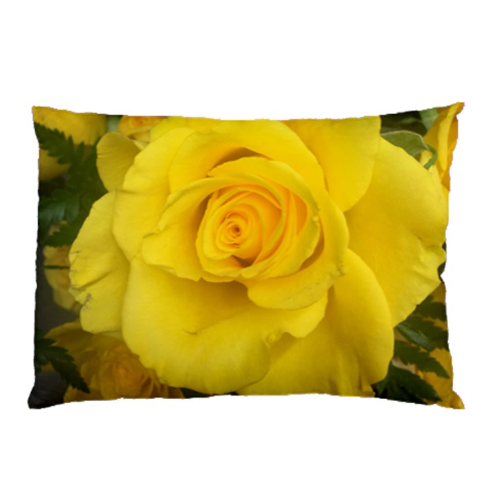 Yellow rose Pillow Case (Two Sides)