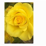 Yellow rose Large Garden Flag (Two Sides) Front