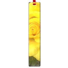 Yellow Rose Large Book Mark by glendatartist