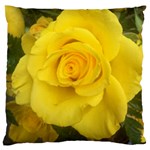 Yellow rose Standard Flano Cushion Case (One Side) Front