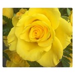 Yellow rose Double Sided Flano Blanket (Small) 50 x40  Blanket Front