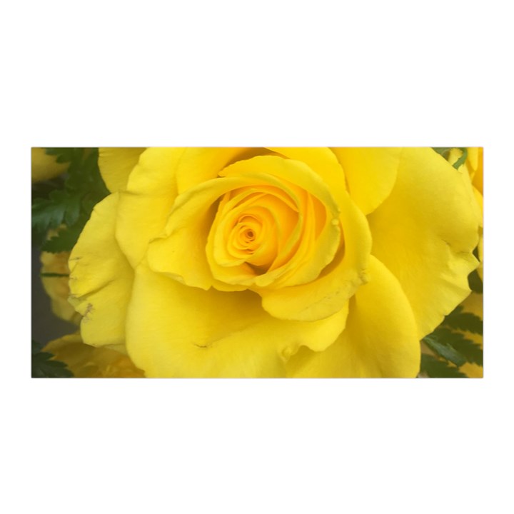 Yellow rose Satin Wrap