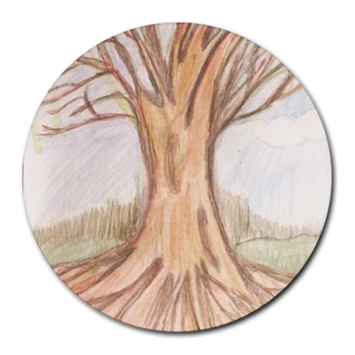 roots Round Mousepad