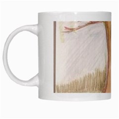 Roots White Mug by glendatartist